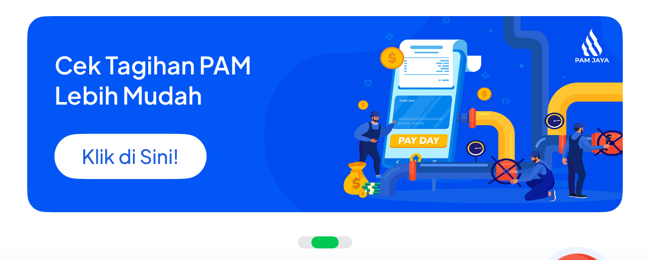 Banner Cek Tagihan PAM di JAKI.