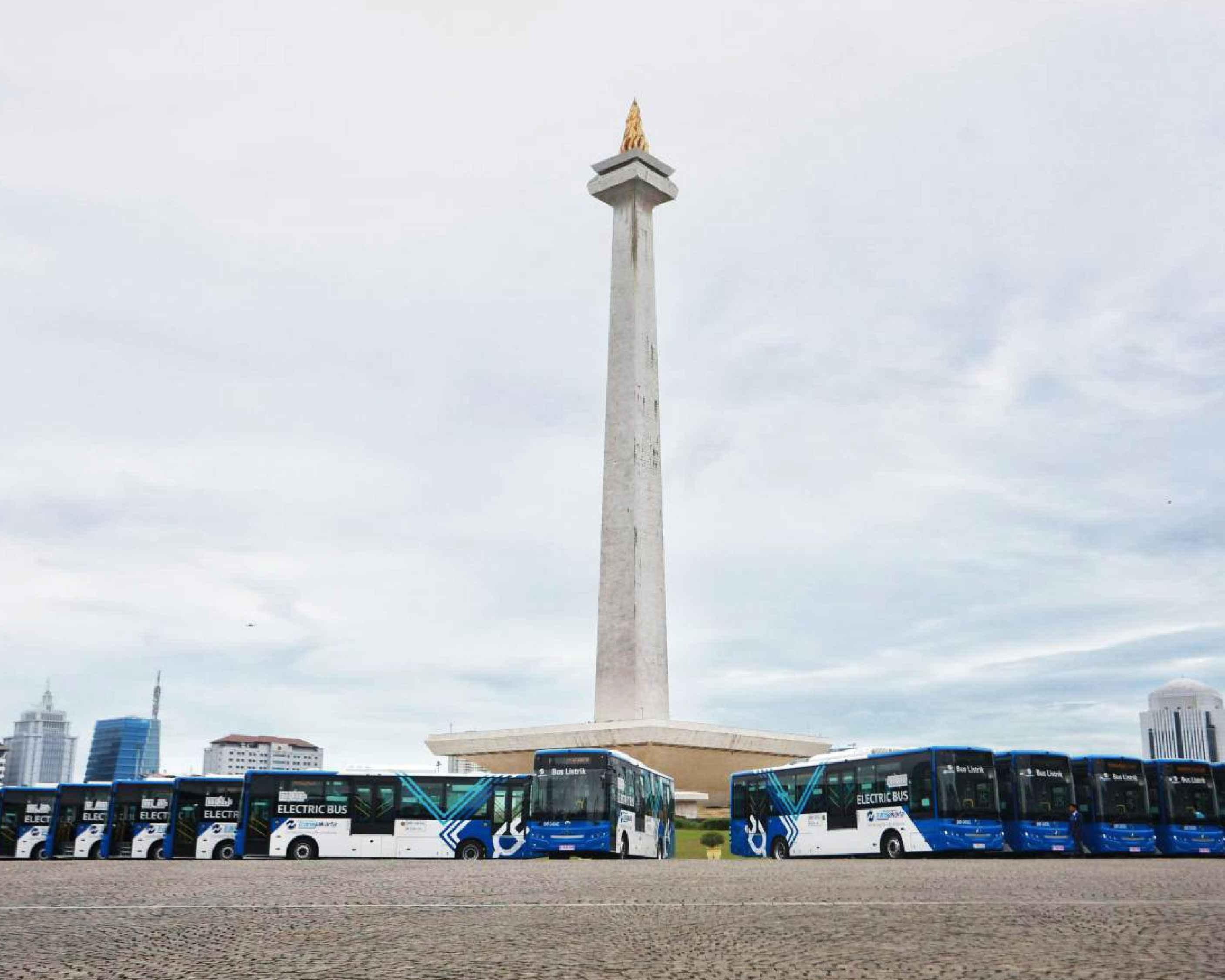 Smart Mobility bus listrik  Transjakarta